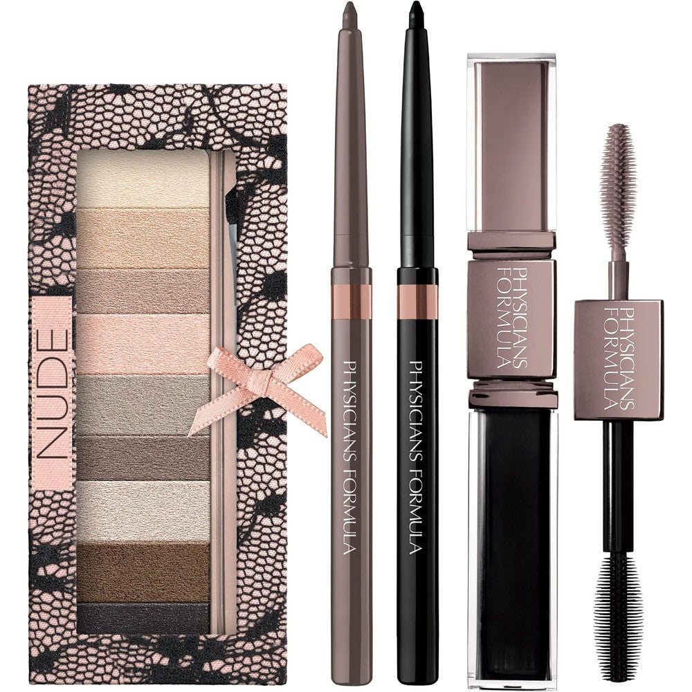 Physicians Formula Shimmer Strips Custom Eye Enhancing Nude Kit front view