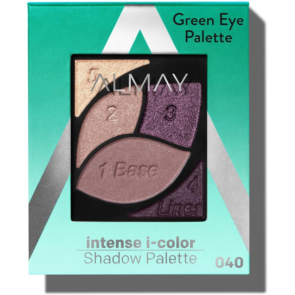 Almay Intense I-Color Eyeshadow Palette 040 Green Eyes front view