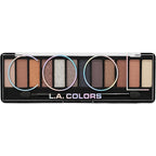 L.A. Colors Color Vibe Eyeshadow Palette Cool front view makeup product.