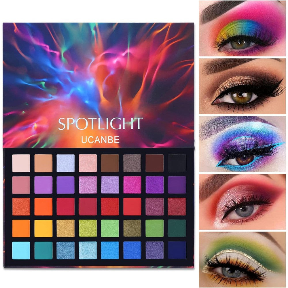 Ucanbe Spotlight Eyeshadow Palette front view