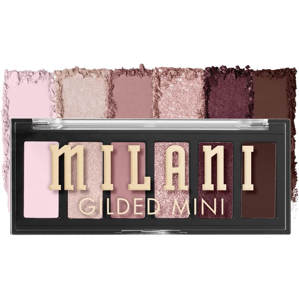 Milani Gilded Mini Eyeshadow Palette The Wine Down front view