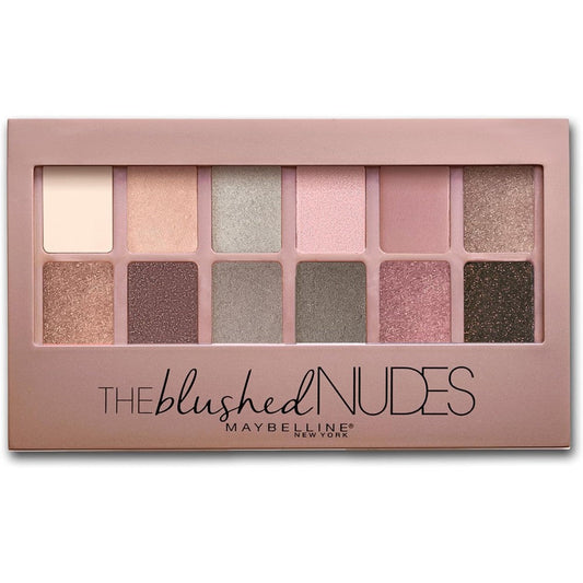 Maybelline New York The Blushed Nudes Eyeshadow Palette front view