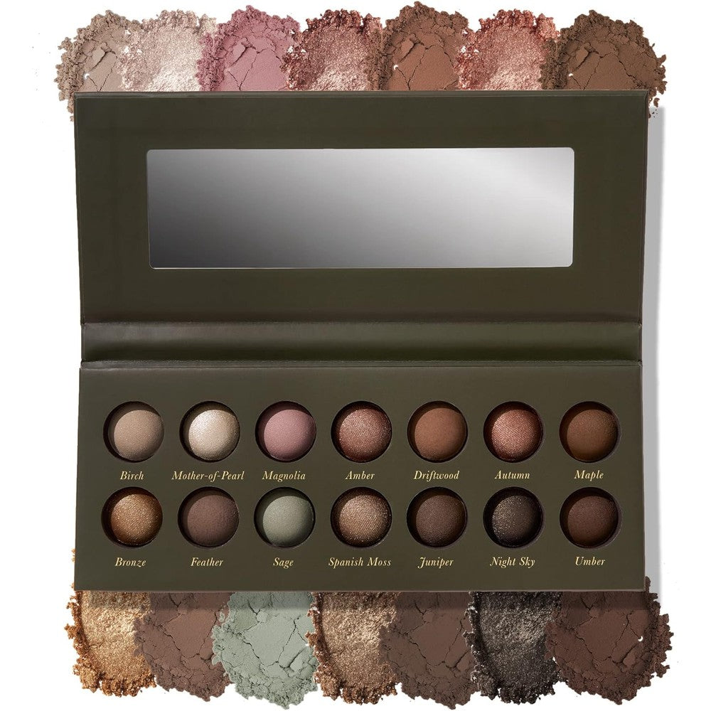 Laura Geller The Delectables Earthy Essentials Baked Eyeshadow Palette closed compact