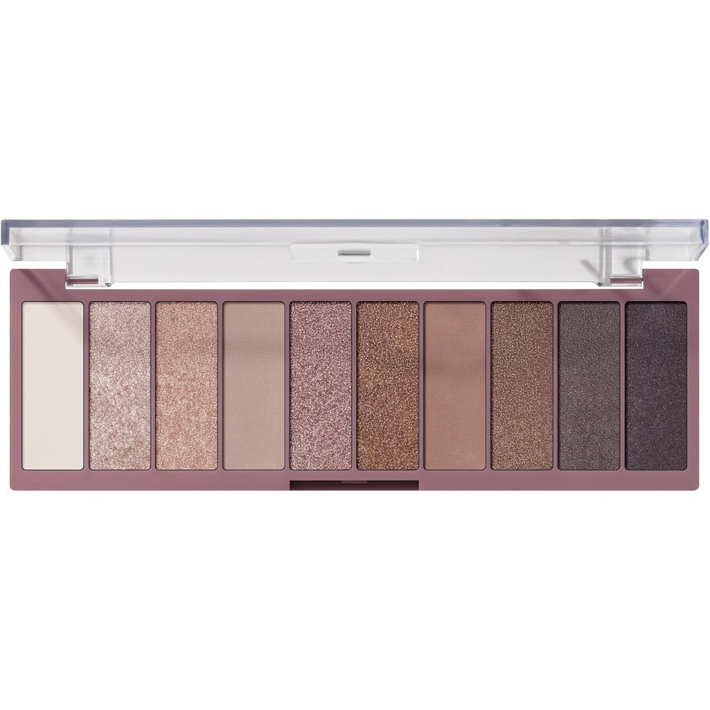 E.l.f. Perfect 10 Eyeshadow Palette Nude Rose Gold front view