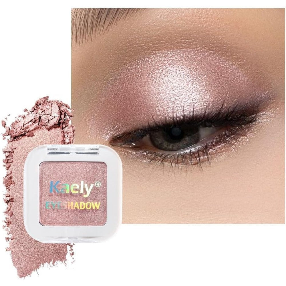 Evpct Dusty Pink Champagne Single Eyeshadow Palette front view