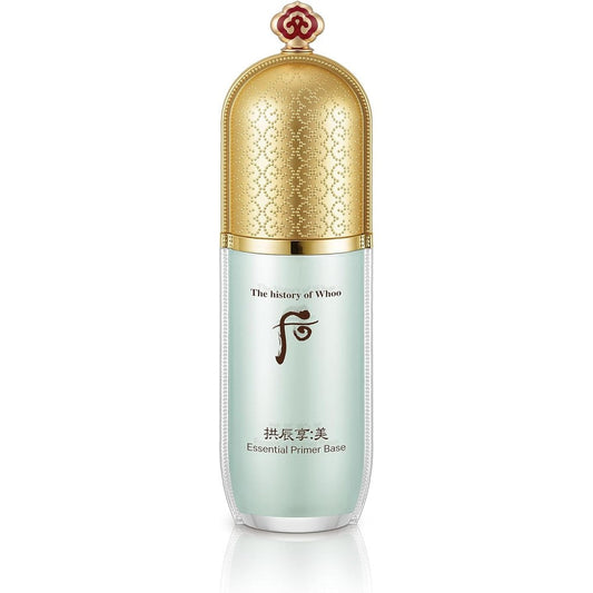 The Whoo Gongjinhyang Mi Essential Primer Base front view luxury hydrating makeup primer