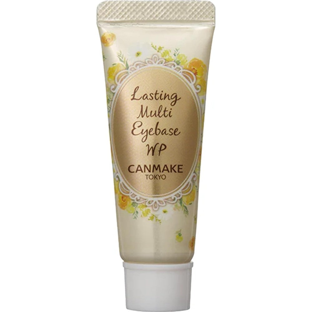 CANMAKE Lasting Multi Eyebase WP 02 Cream Yellow eye primer front packaging view