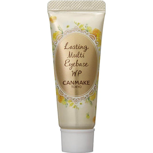 CANMAKE Lasting Multi Eyebase WP 02 Cream Yellow eye primer front packaging view