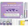 Dahpure lash lift and eyebrow lamination kit front view product box