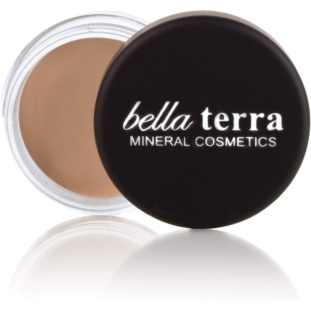 Bellaterra Cosmetics Eye Primer front view jar packaging for long lasting eye makeup