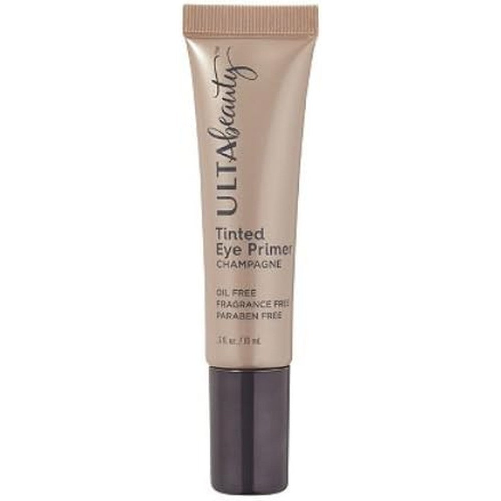 Ulta Beauty Tinted Eye Eyeshadow Primer Champagne tube front view authentic USA beauty import