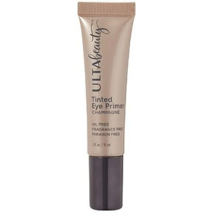 Ulta Beauty Tinted Eye Eyeshadow Primer Champagne tube front view authentic USA beauty import