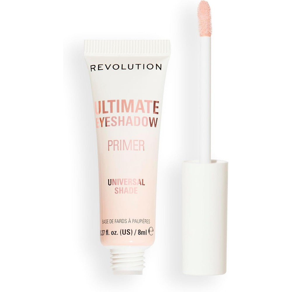 Revolution Beauty London Ultimate Eye Base eyeshadow primer front view for long lasting eye makeup