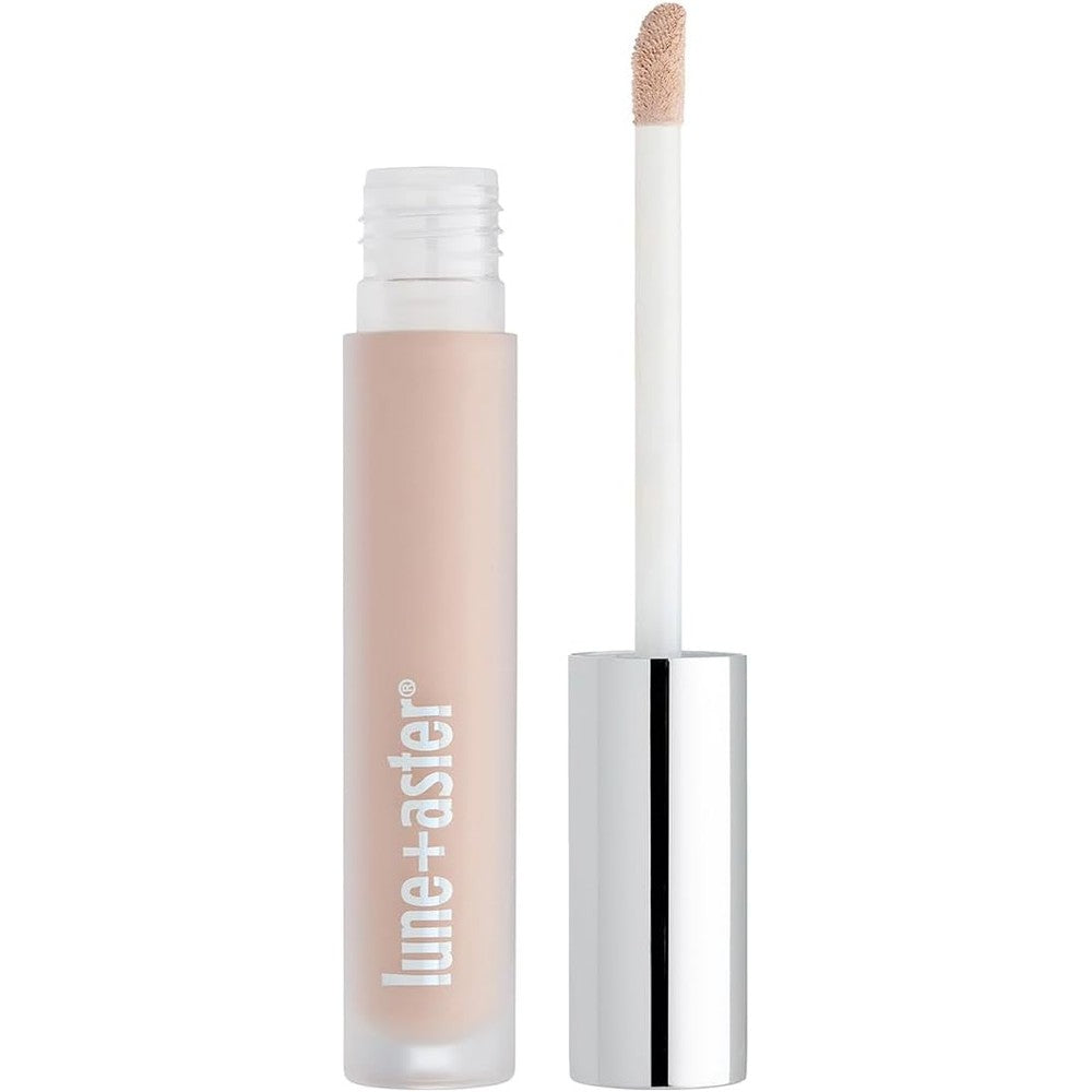 Lune+Aster RealGlow Eyelid Primer front view packaging showing the sleek wand applicator.