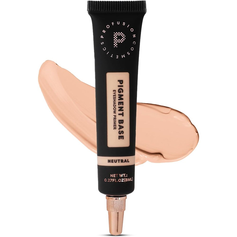 Profusion Cosmetics Pigment Base Eyeshadow Primer Neutral front view tube