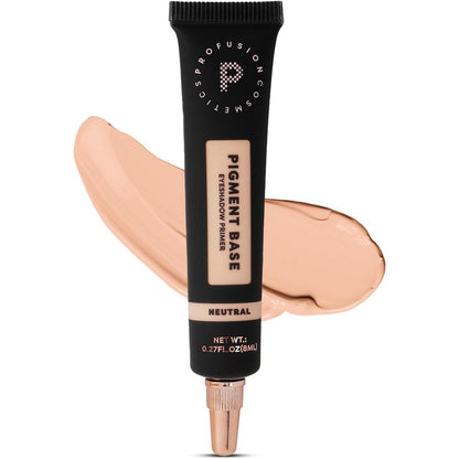 Profusion Cosmetics Pigment Base Eyeshadow Primer Neutral front view tube