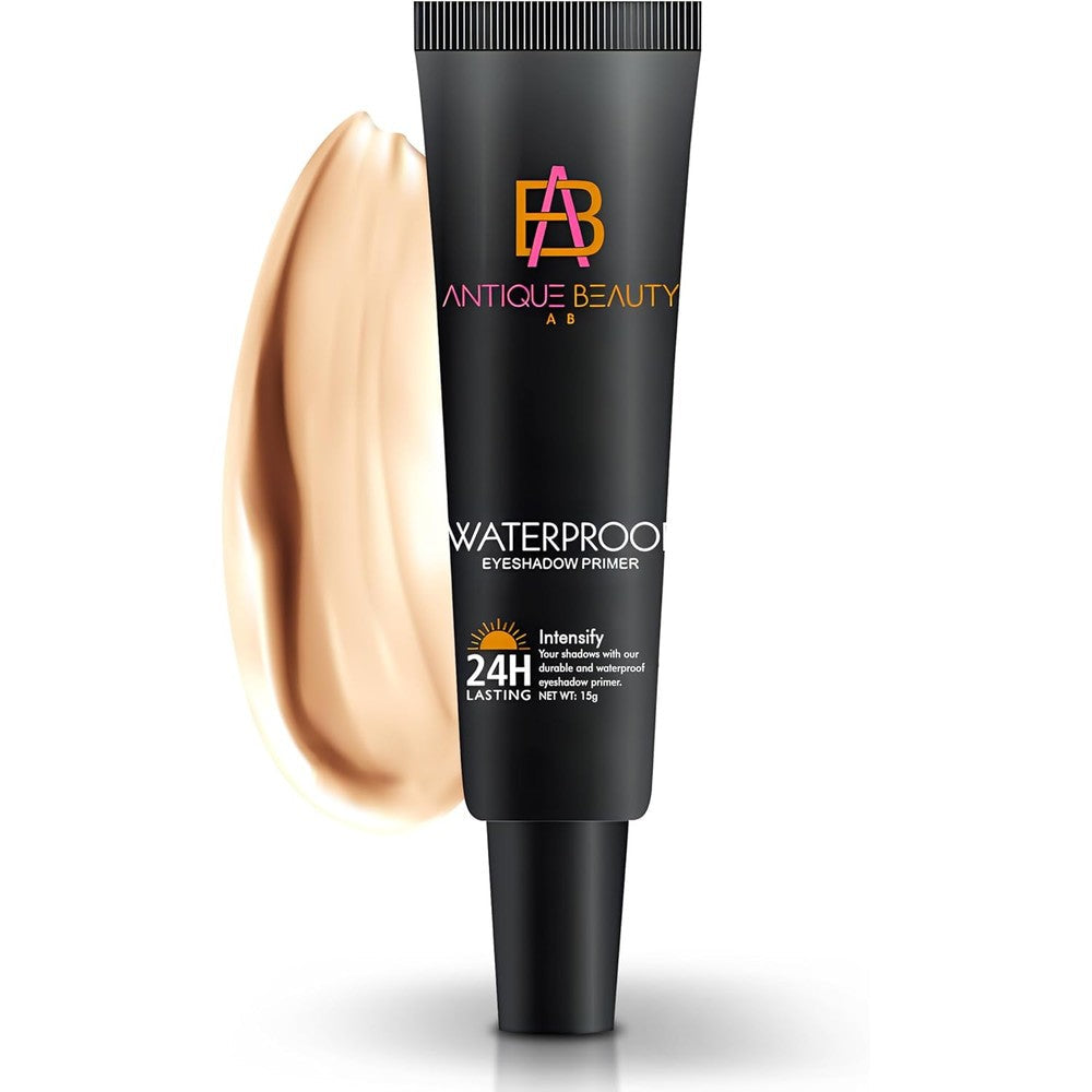 Antique Beauty Waterproof Eyeshadow Primer front view tube packaging