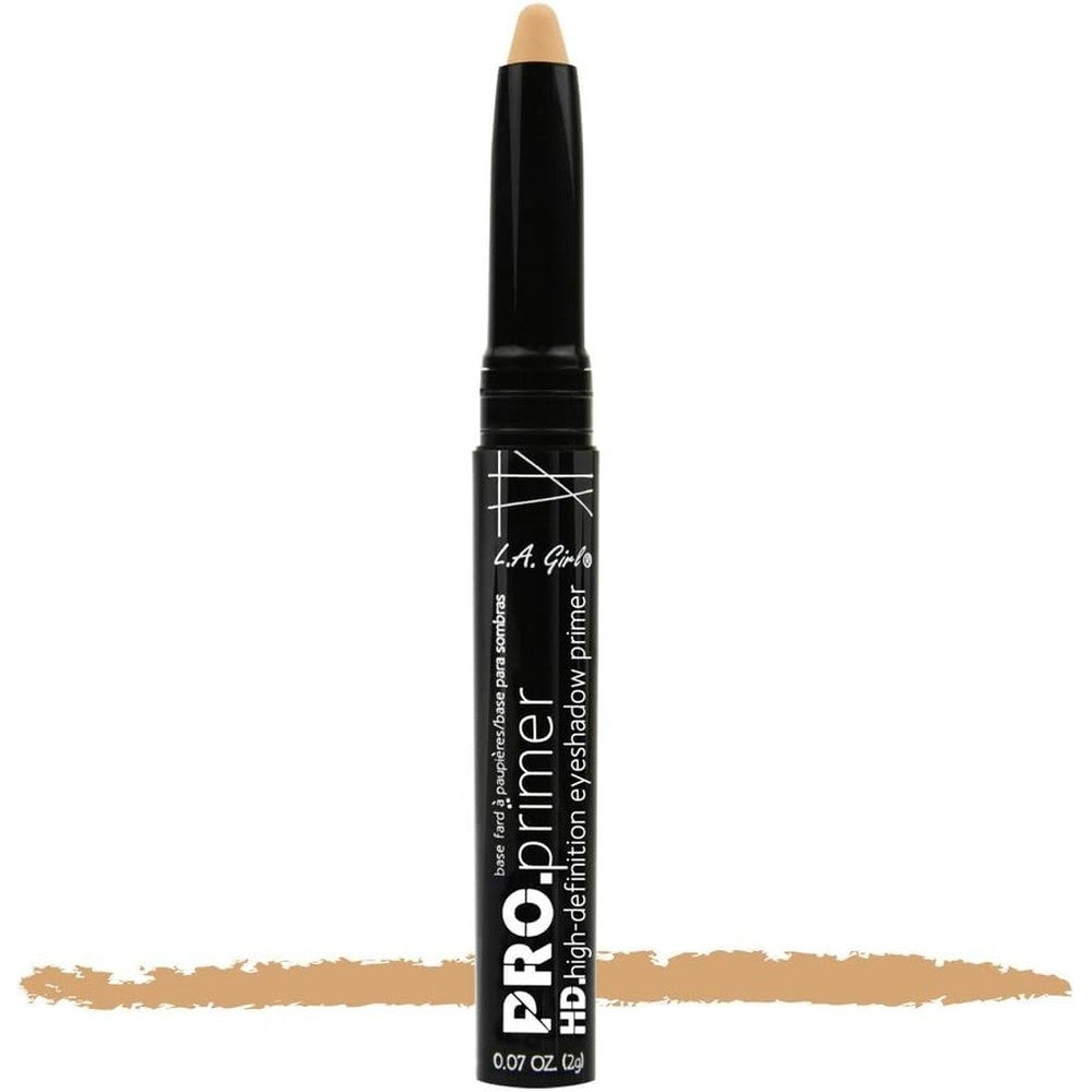 L.A. Girl HD PRO Primer Eyeshadow Stick Nude front view matte eye base