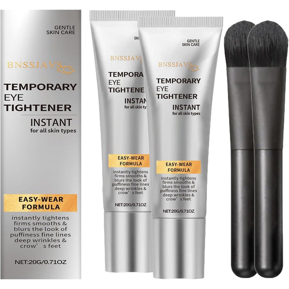 Peter Thomas Roth Perfection Eye Cream Tightener front view showcasing two tubes with applicator brushes for instant under-eye firming.
