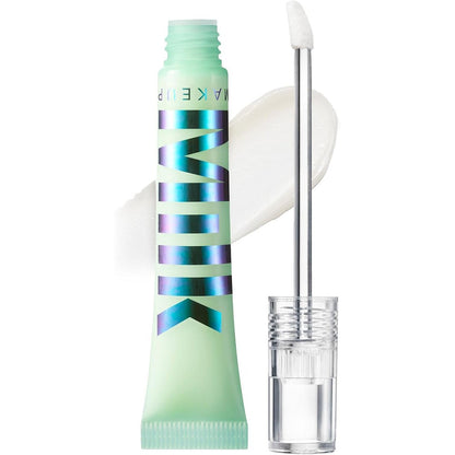 Milk Makeup Hydro Grip Eye Primer front view showing the light green tube packaging.
