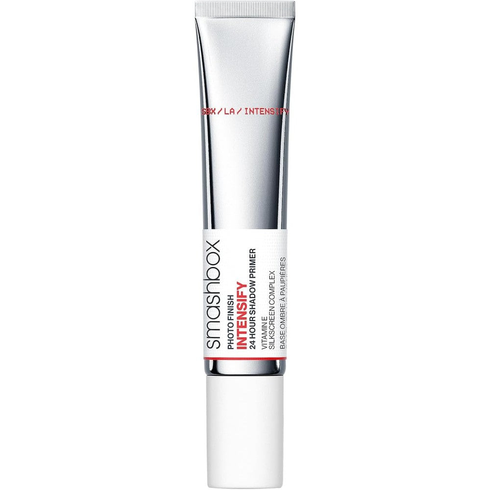 Smashbox Photo Finish Intensify 24 Hour EyeShadow Primer front view of the tube showcasing the packaging