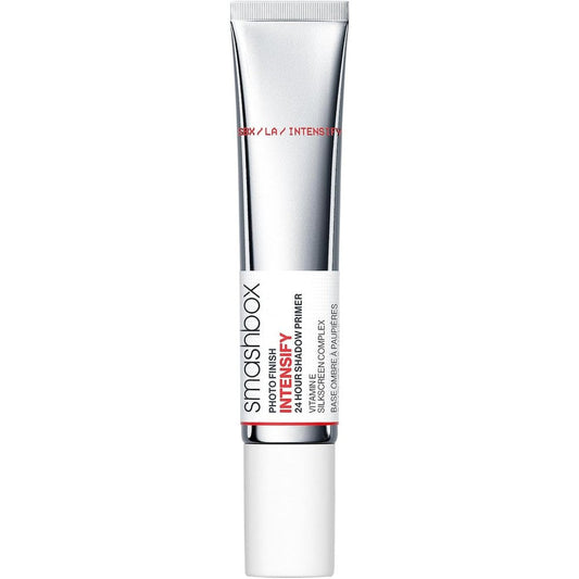 Smashbox Photo Finish Intensify 24 Hour EyeShadow Primer front view of the tube showcasing the packaging
