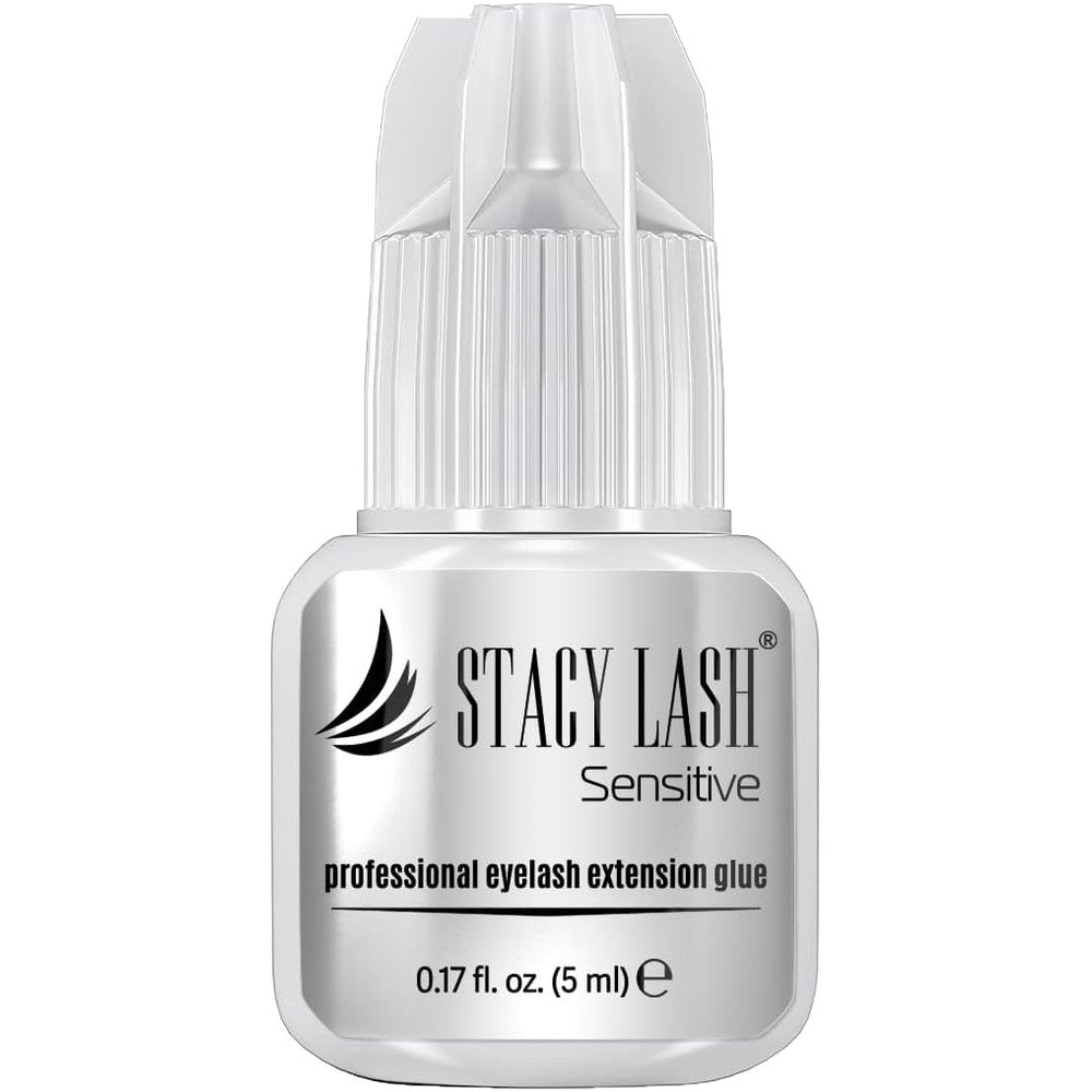Stacy Lash Sensitive Eyelash Extension Glue front view bottle packaging