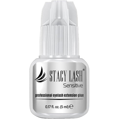 Stacy Lash Sensitive Eyelash Extension Glue front view bottle packaging