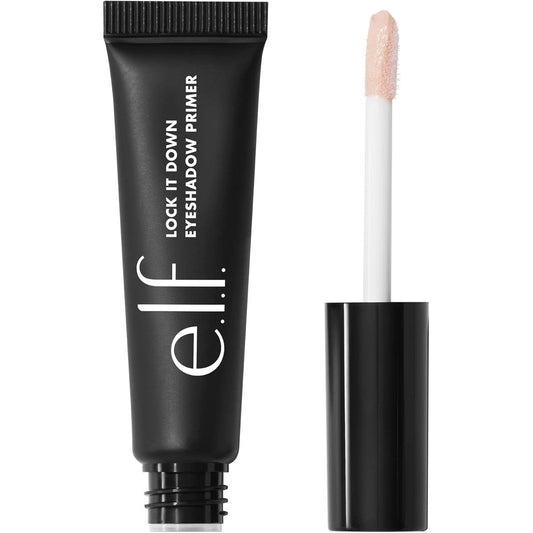 e.l.f. Lock It Down Eyeshadow Primer in a squeeze tube for long lasting eye makeup