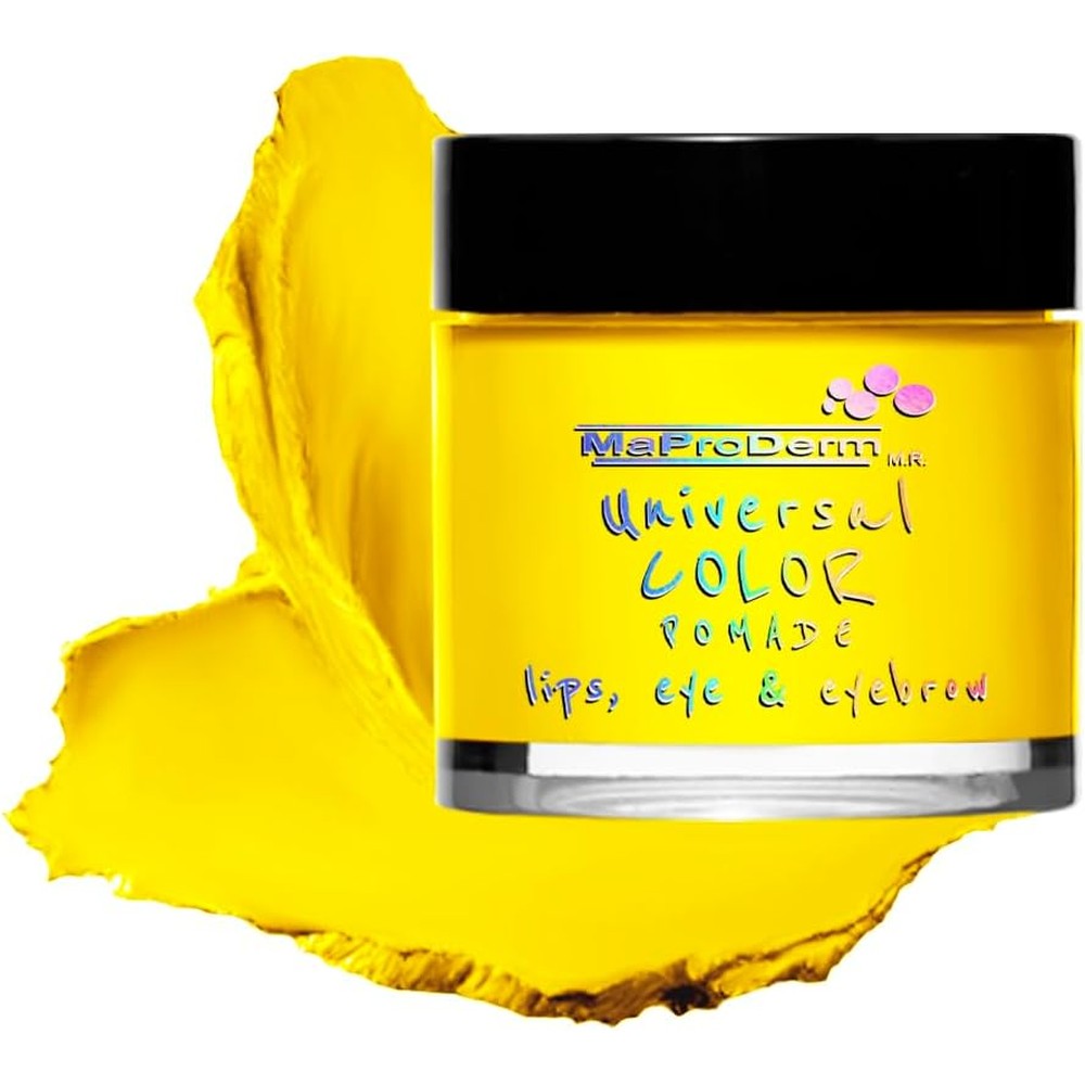 MaProDerm Universal Colour Pomade 33 Canary jar front view professional makeup