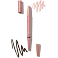 Tarte Quick Stick Waterproof Shadow and Liner in Golden Pink Luster and Black front view.