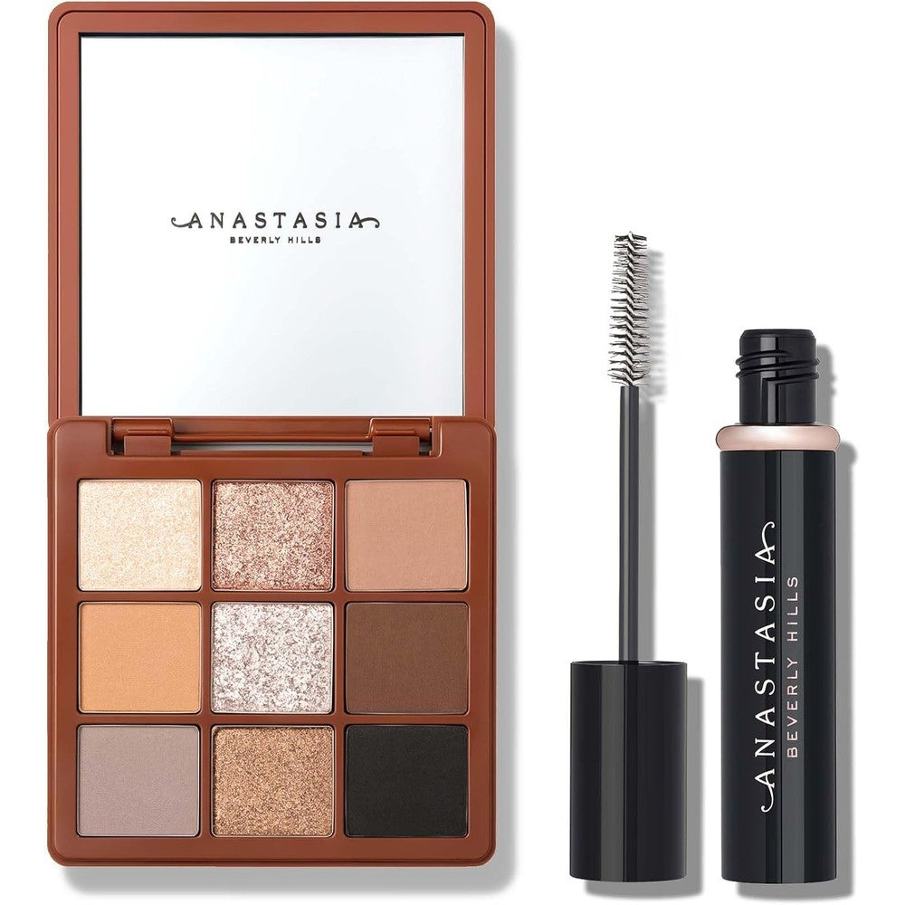 Anastasia Beverly Hills Mini Sultry Kit eyeshadow palette and mascara front view