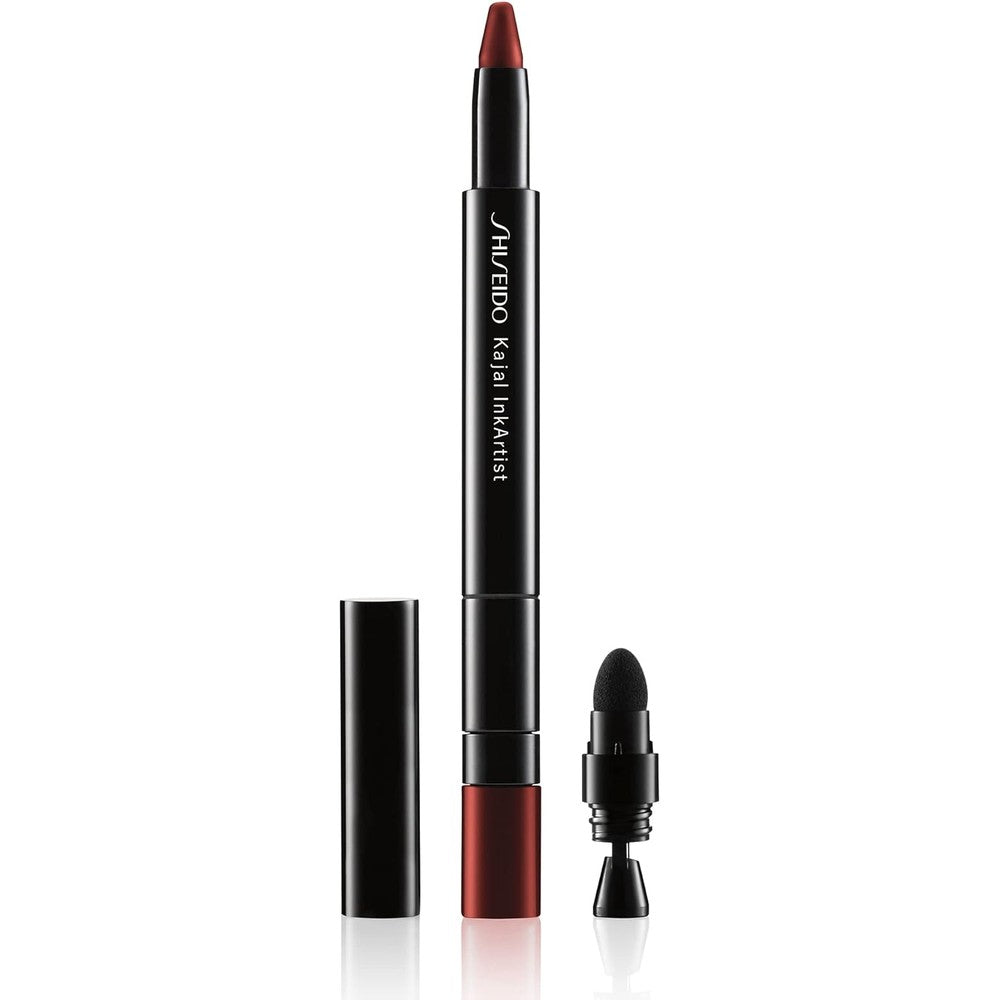 Shiseido Kajal InkArtist Azuki Red 04 front view