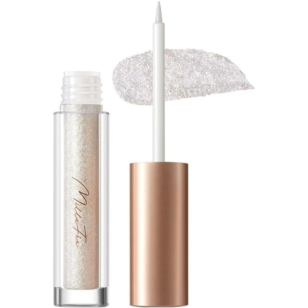 MilleFée Stellar Glitter Liner 02 Mimosa front view showing applicator tip