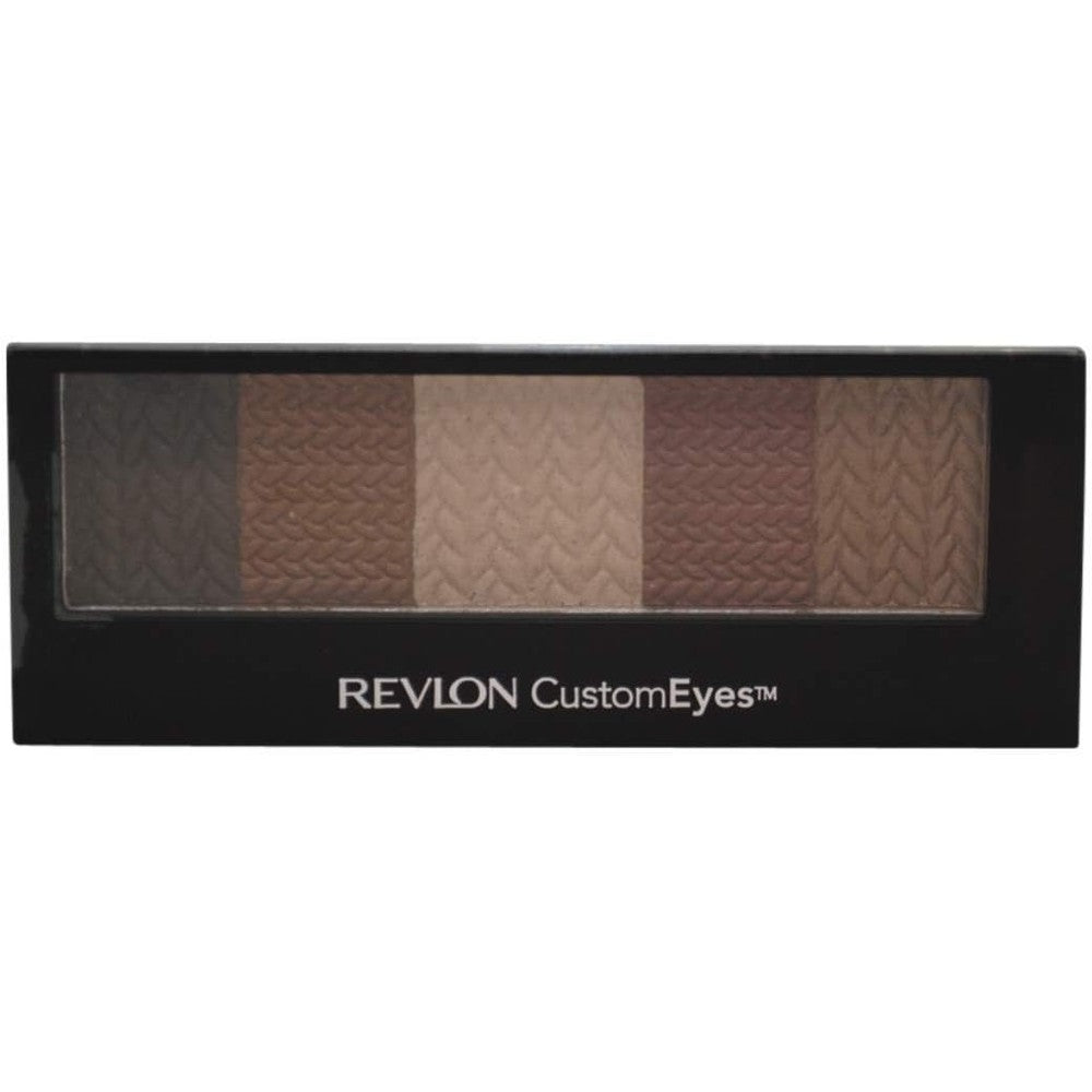 Revlon Customeyes Shadow and Liner Naturally Glamorous compact palette front view