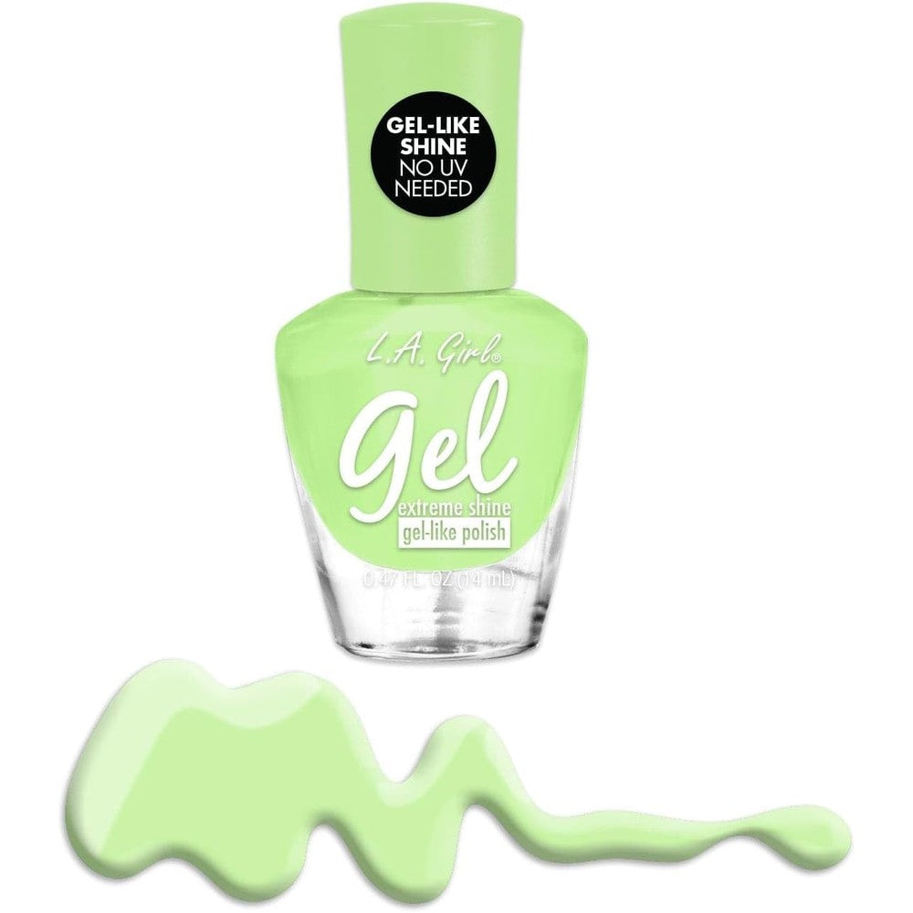 L.A. Girl Gel Extreme Shine nail polish bottle in shade Flex GNL921 front view