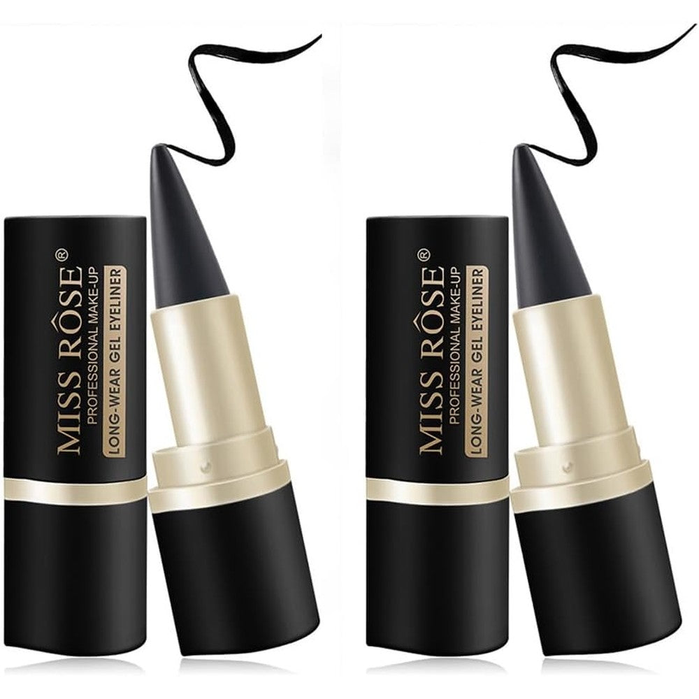 Miss Rose Long Lasting Gel Eyeliner Stick 2 Pack front view