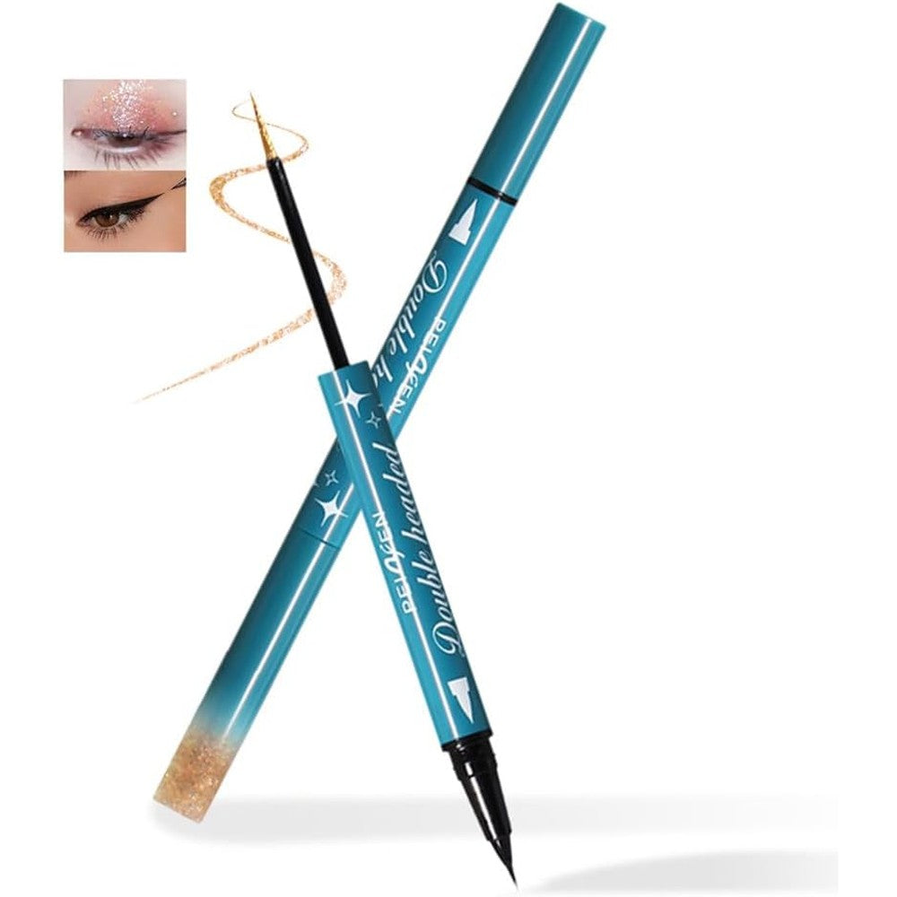 Uock dual-ended liquid eyeliner and eyeshadow pen front view