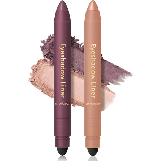 Generic 2-in-1 eyeliner and eyeshadow stick front view