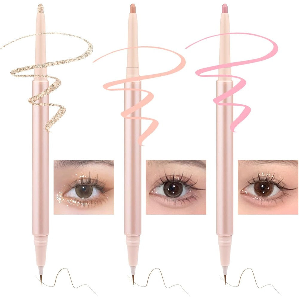 Nobeka 3 piece dual ended highlighter makeup pen set front view