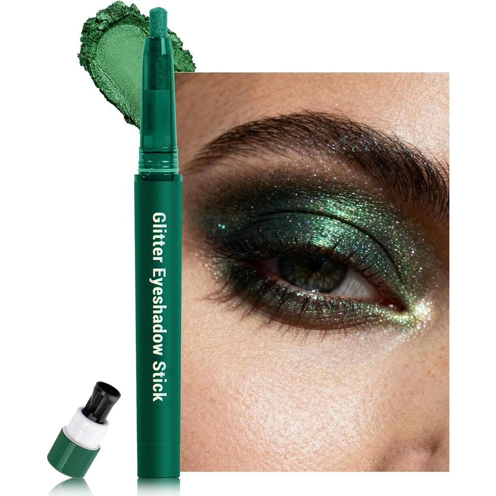 Caedelfly 2 in 1 glitter eyeshadow and eyeliner stick front view