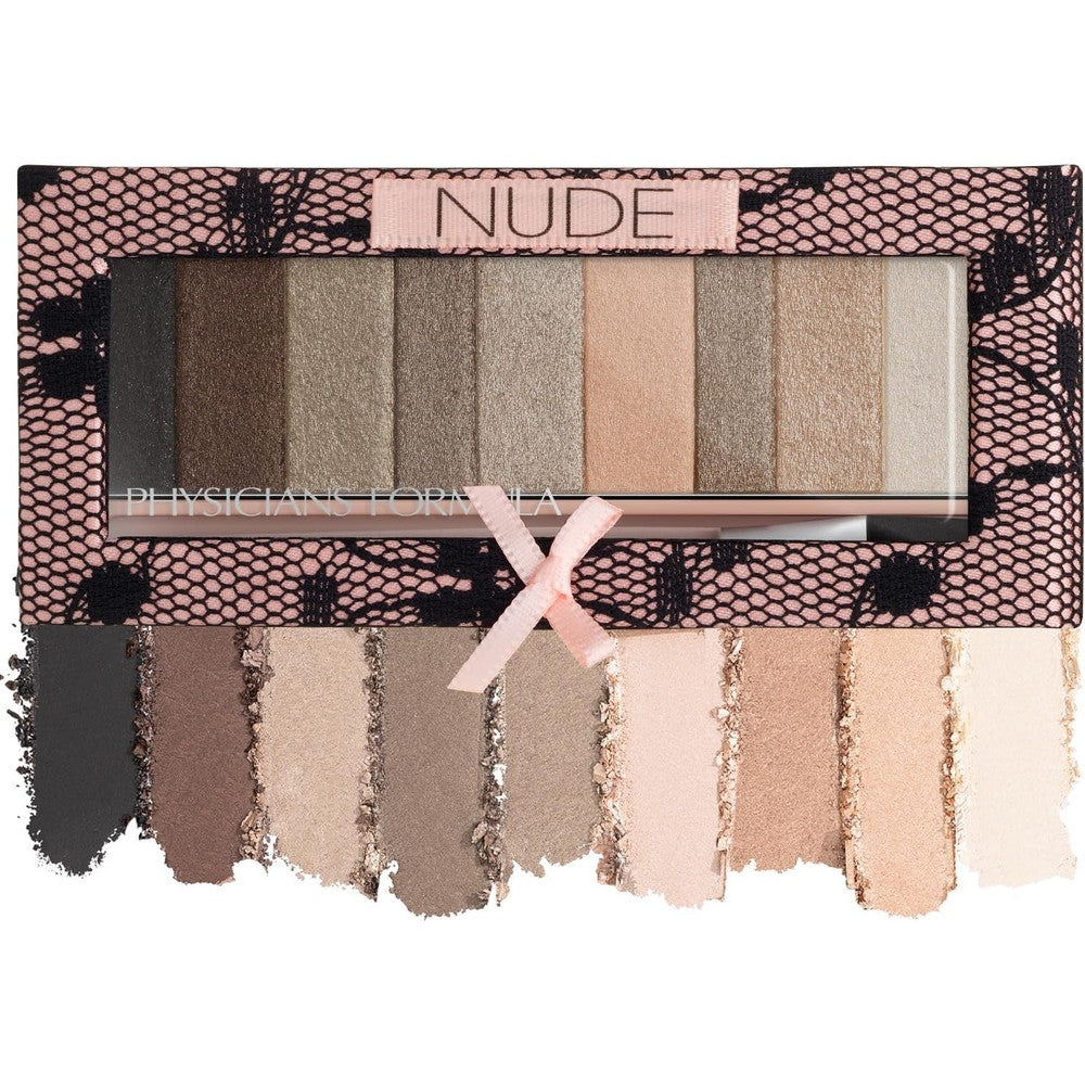 Physicians Formula Shimmer Strips Nude Eyeshadow Palette front view