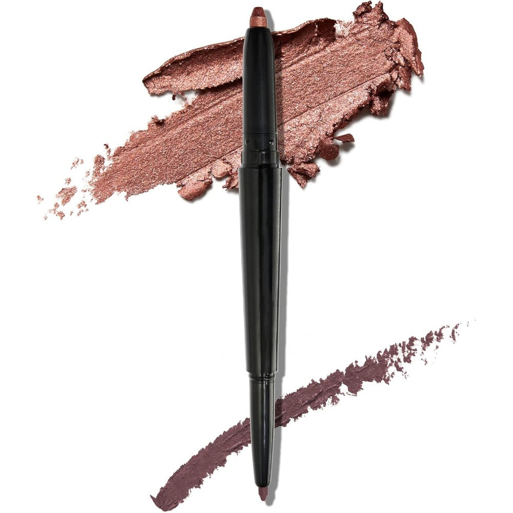 Laura Geller New York Swipe-n-Line Dual-Ended Eyeshadow And Eyeliner In Glam Smokey Purple And Rich Plum Waterproof Crease-Free Color Stick - Image 1