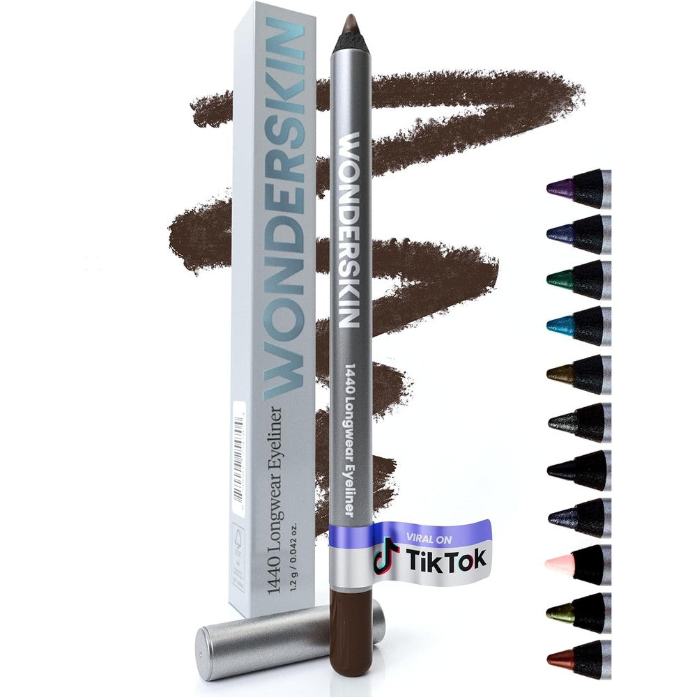 Wonderskin 1440 Longwear Eyeliner Pencil brown front view