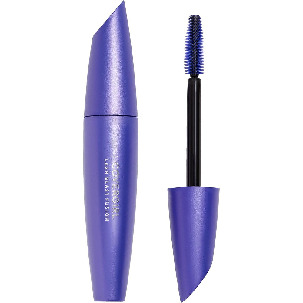Covergirl Lash Blast Fusion Mascara Very Black purple tube packaging front view