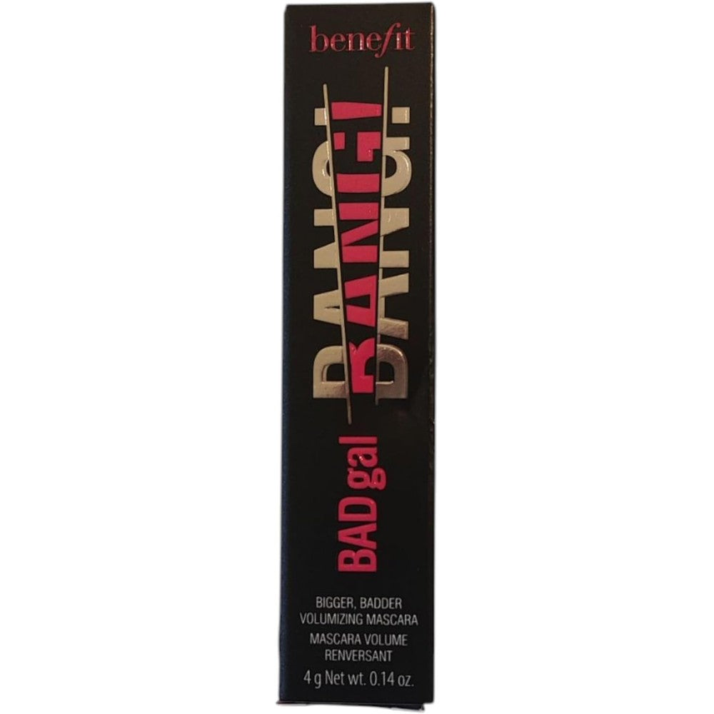 Benefit Cosmetics BADgal Bang Volumizing Mascara Pitch Black front view packaging