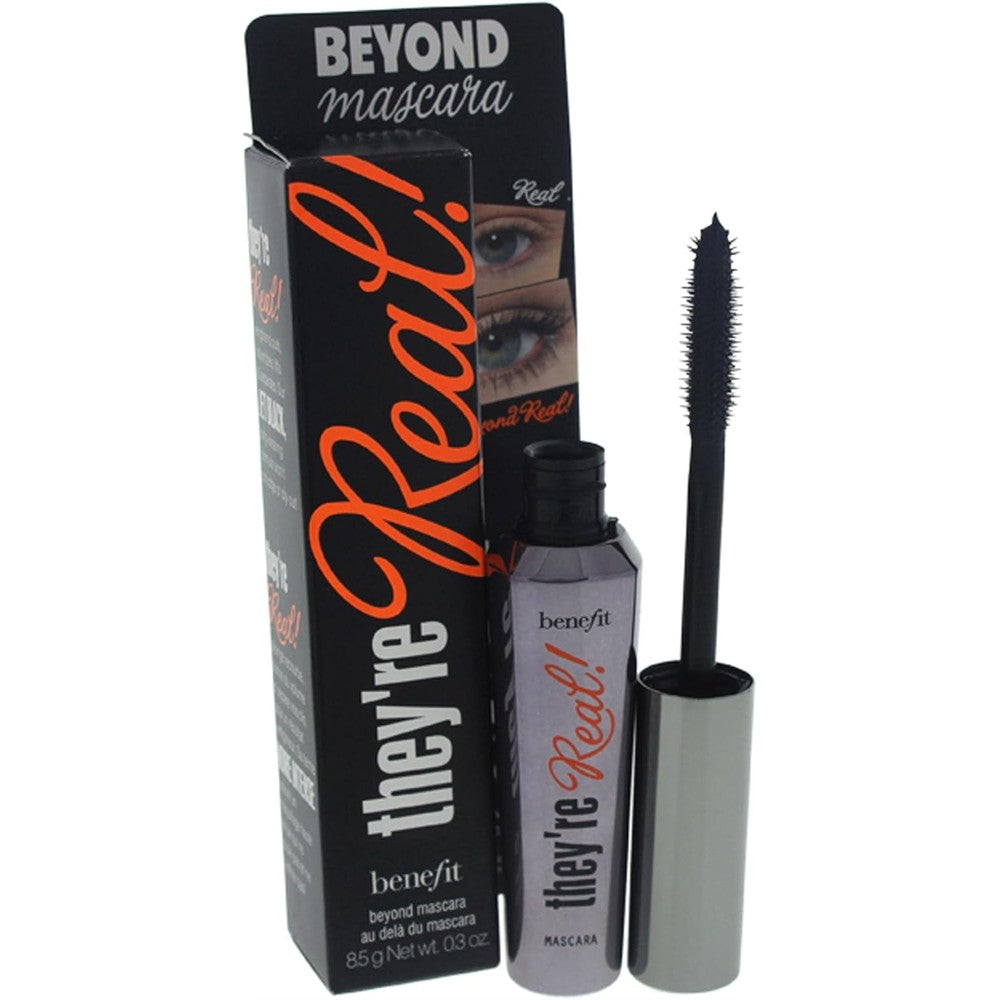 Benefit Cosmetics They're Real Mascara front view silver tube packaging