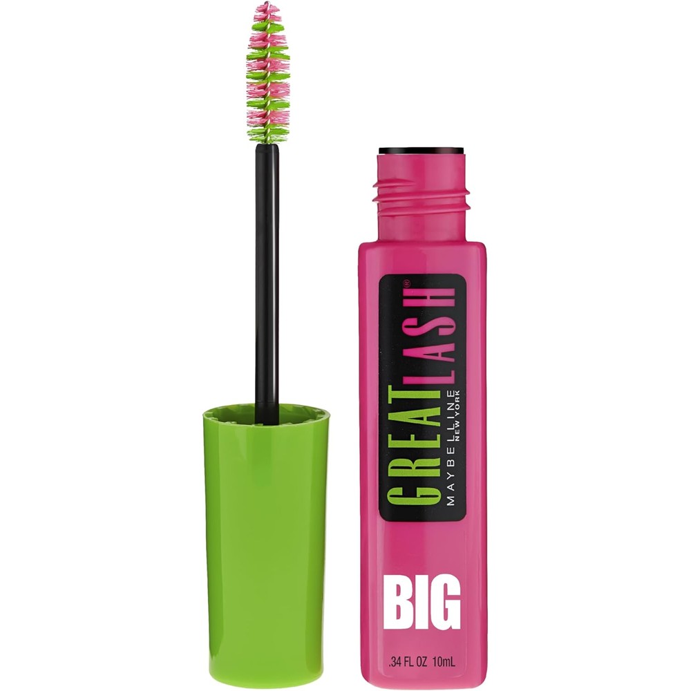 Maybelline Great Lash Big Washable Mascara Very Black tube front view
