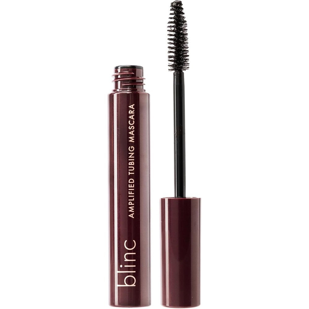 Blinc Amplified Tubing Mascara black bottle front view for volume and length