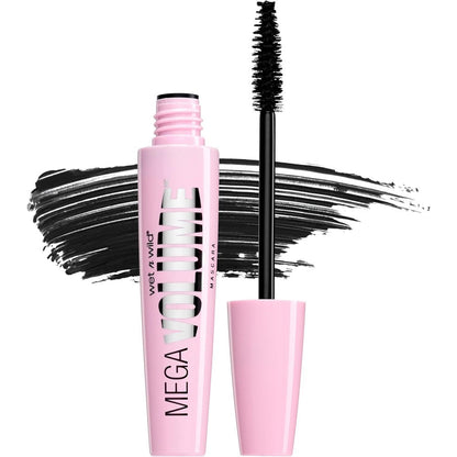Wet N Wild Mega Volume Waterproof Mascara front view pink tube